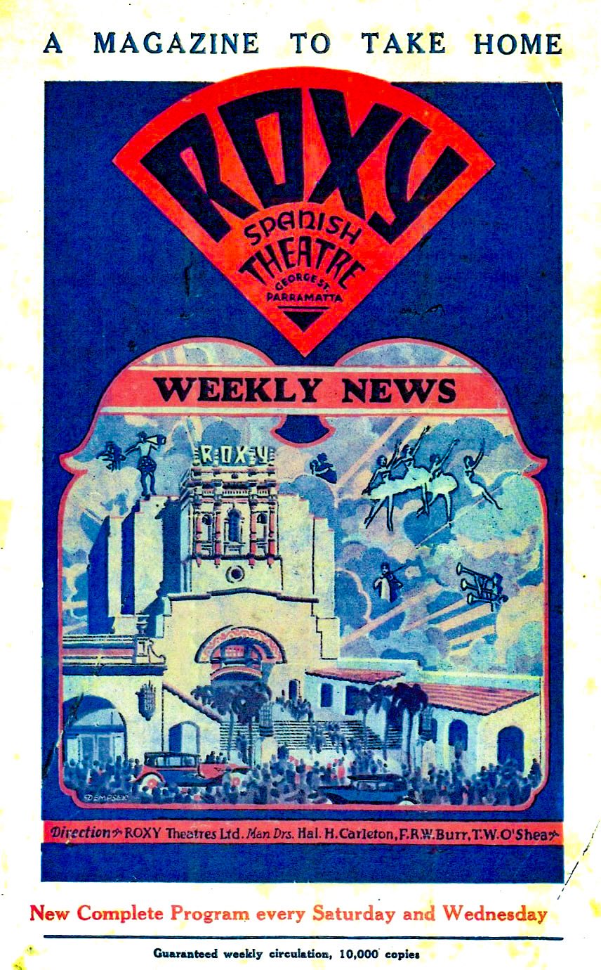 Roxy Spanish Theatre Weekly News magazine cover