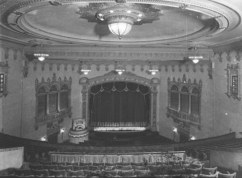 Stage viewed from the dress circle